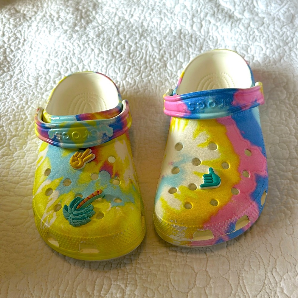 Pastel Multi- Color Crocs